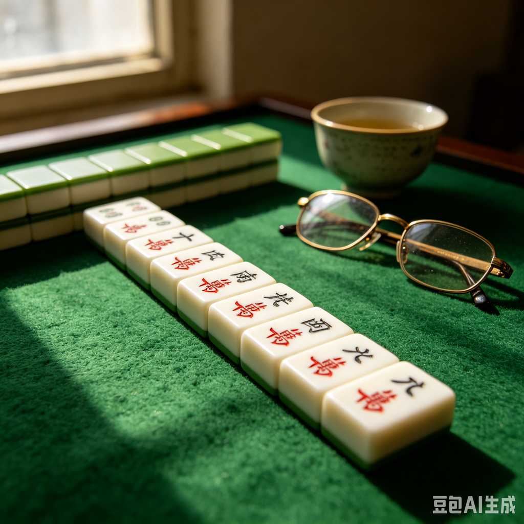 thickened mahjong tiles