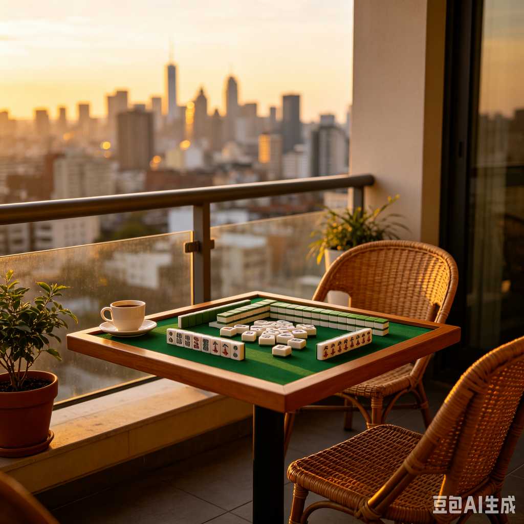 adult senior mahjong game set