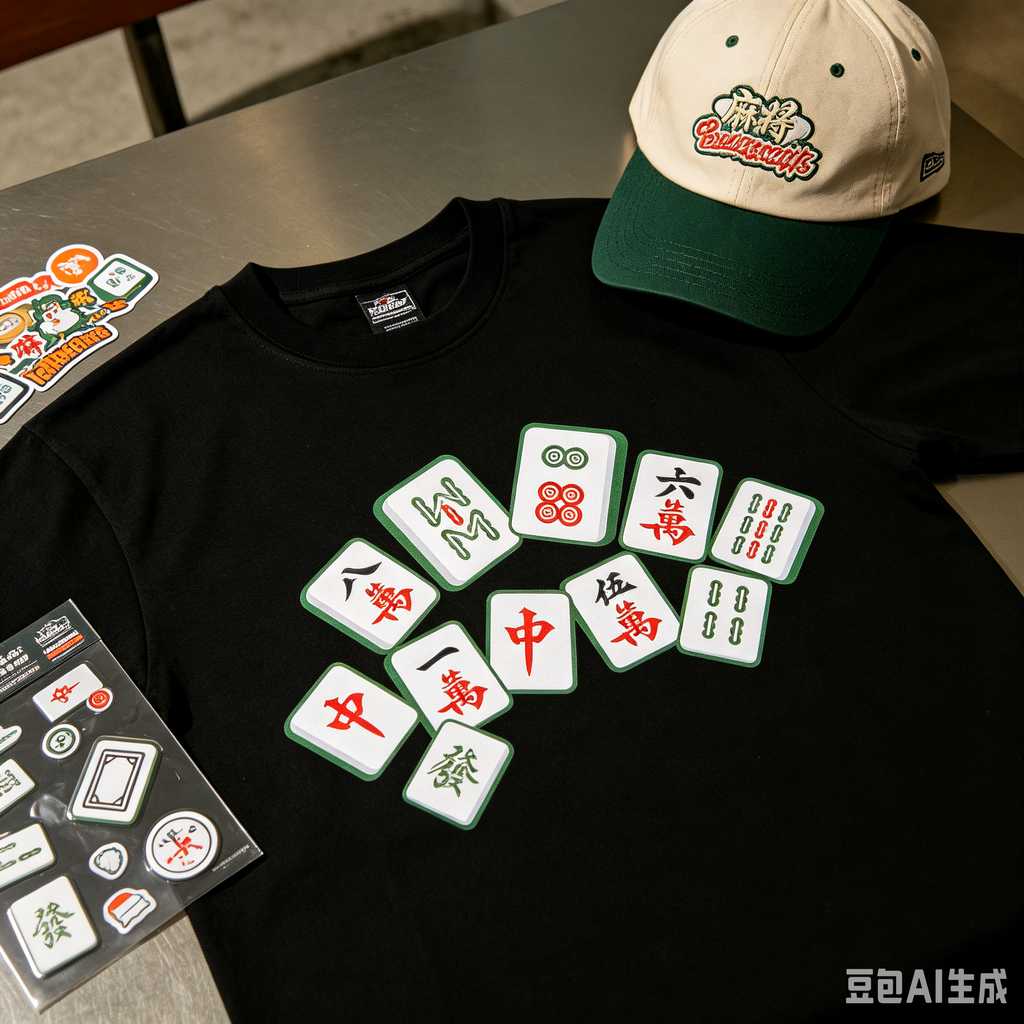 muted color mahjong set