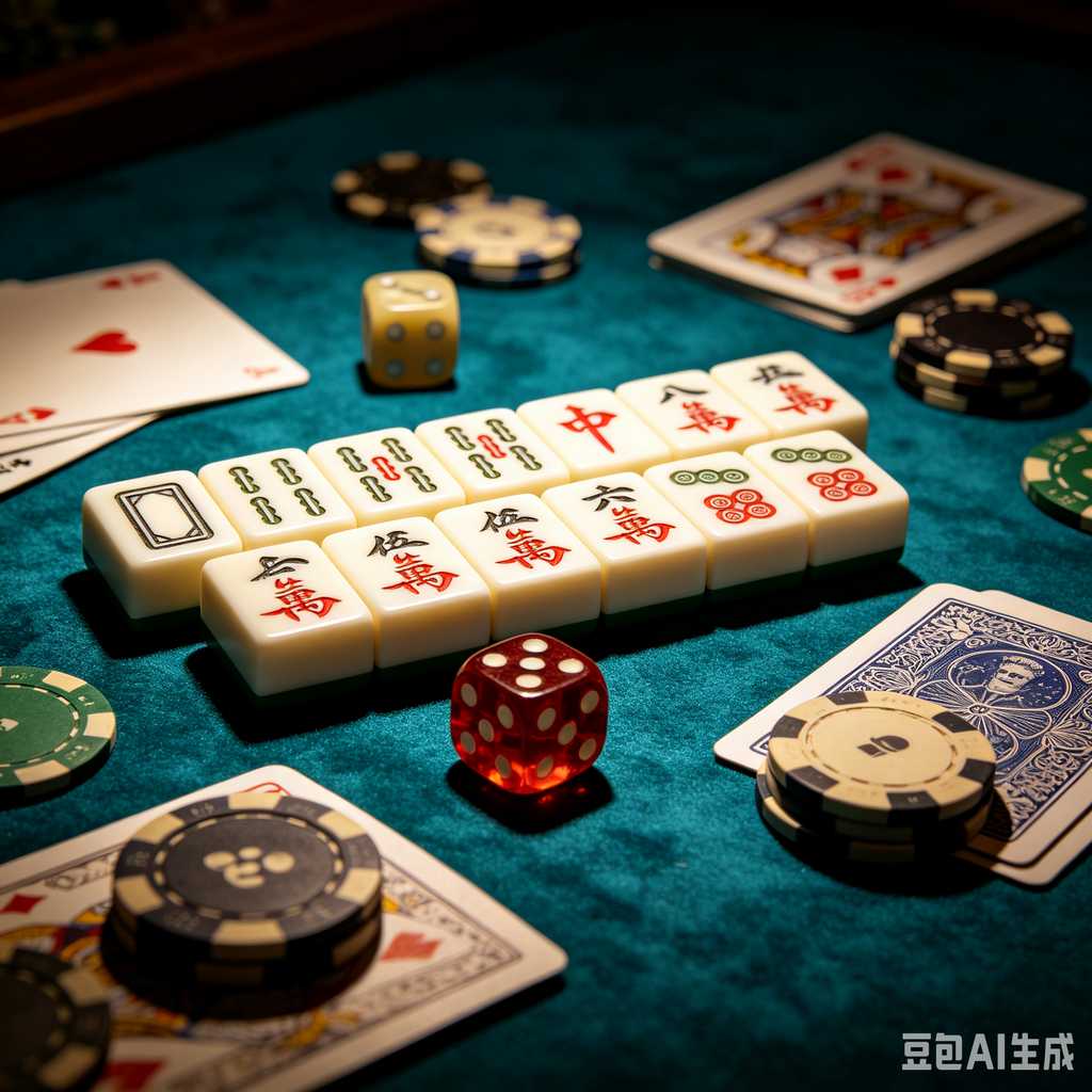 chinese style mahjong set