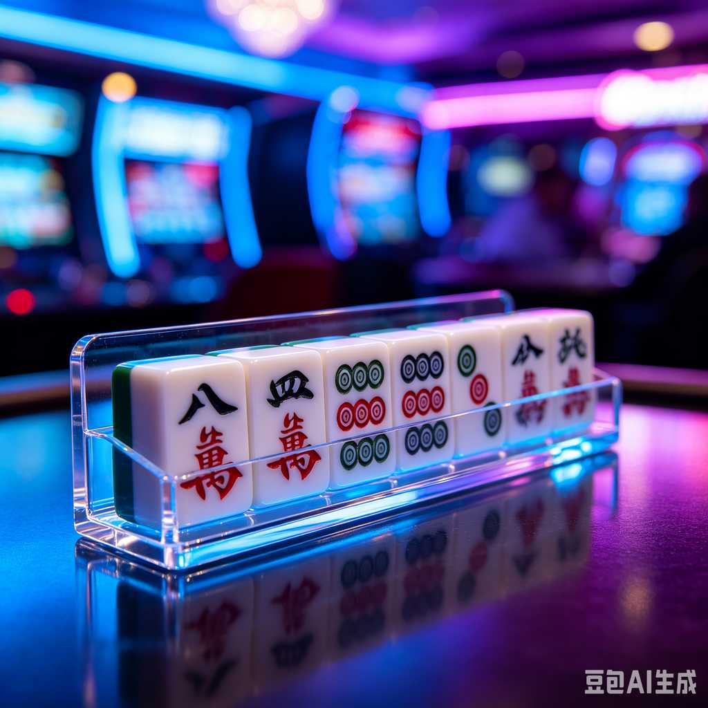 pastel color mahjong tiles