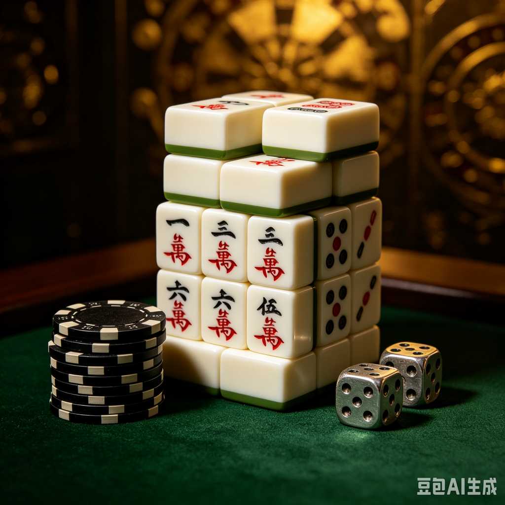 modern minimalist mahjong set